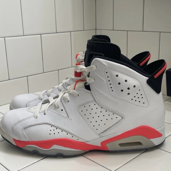 Nike Other - Nike Air Jordan 6 Retro White Infrared - Men's Size 10.5
